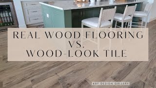 Real Wood vs Wood-Look Tile Flooring: Which should you choose?