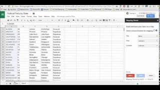 Addons Google Sheets: Mapping Sheets