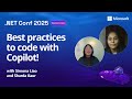 Best practices to code with Copilot!