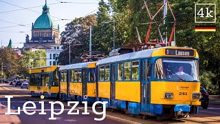 Leipzig, Germany🇩🇪 4k Walking Tour - With Captions [4K/60fps] [2023]