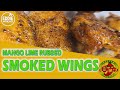 Mango Lime Smoked Wings on the Green Mountain Grill Jim Bowie Prime #theWRIGHTway