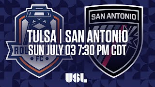 WATCH LIVE: Tulsa Roughnecks FC vs San Antonio FC 7-3-16