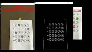 Python Code for OMR Answer Sheet Evaluation Using Deep Learning