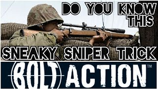 Sniper Tactics - Sneaky Trick - Bolt Action Unit Guide