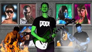 Mortal Kombat 1 Theme Guitar Cover [Select Screen]