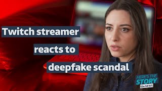 Twitch streamer reacts to deepfake scandal | ITV News