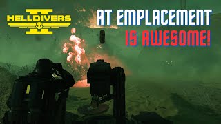 Helldivers 2: Plas 39 Accelerator \u0026 AT Emplacement Gameplay (Super Helldive Solo / Full Clear)