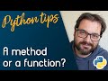 Regular Method Vs. Static Method Vs. Function // Python Tips