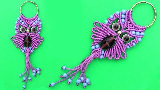 Super Easy Paracord Lanyard Keychain | How to make a Paracord Key Chain Handmade DIY Tutorial #30