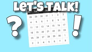 Let’s Talk - Schedules