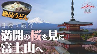 【日帰り旅行】富士吉田を中心に観光！vlog