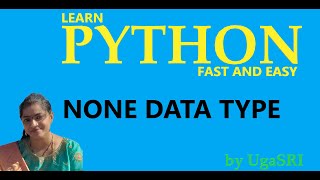 Python - None data type