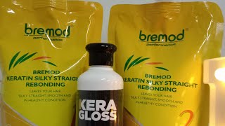 BREMOD KERATIN SILKY STRAIGHT REBONDING WITH TREATMENT