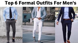 Best Formal Outfits For Men's| #mensfashion #style #4ufashiontrend