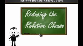 Reducing the Relative Clause - Part Two