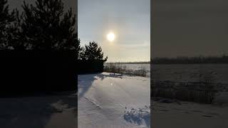 ASMR Siberia winter snow walking sound