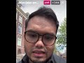 khairul amin live sambil jalan jalan di amsterdam