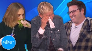8 Times Ellen Laughed So Hard She Cried on 