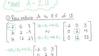 LU Factorization (Example 2)