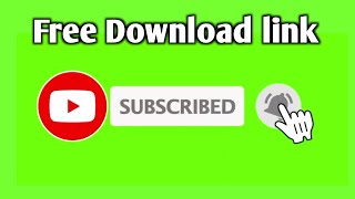 Top 5 || Green Screen Animated Subscribe Button || Free Download link | No Copyright