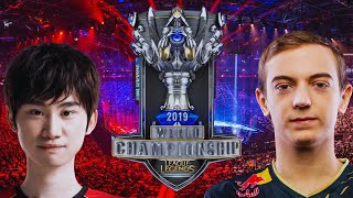 FPX Incredible Domination in Teamfight against G2 in 2019 Worlds Final.