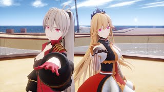 【MMD】『Gimme×Gimme』【初音ミク×鏡音リン】ジャン・バール Jean Bart リシュリュー Richelieu【アズールレーン/碧藍航線/Azur Lane】2160p 4K