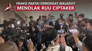 Momen Fraksi Partai Demokrat menyatakan WALK-OUT Dari Sidang Paripurna