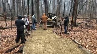 Eagle Scout Project in Tenhave Woods 20201212