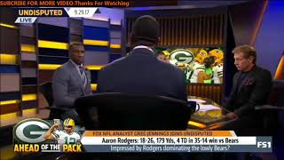 Greg Jennings  Impressed by Aaron Rodgers dominating the lowly Bears