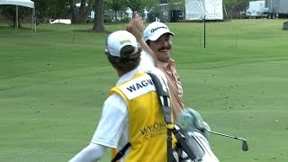 Johnson Wagner’s unbelievable eagle on No. 9 at Wyndham