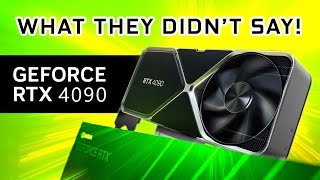 What NVIDIA DIDN'T Say about the RTX 4090 & 4080