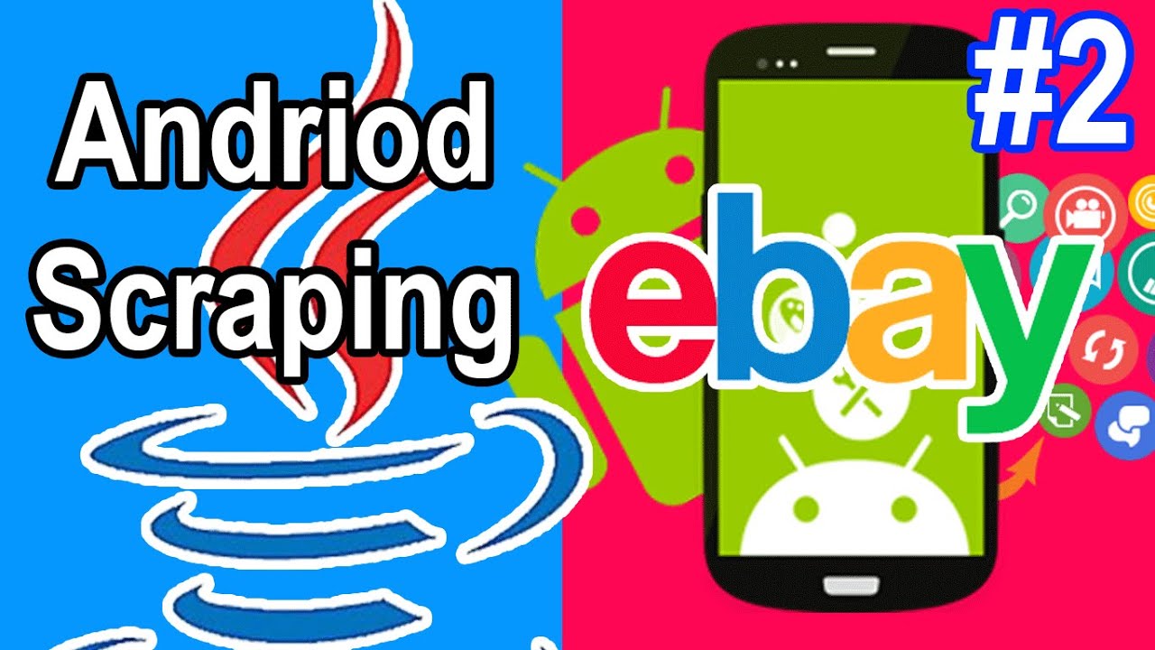 Java Crawl Web Scrape Ebay Jsoup Library With Android App #2 - YouTube