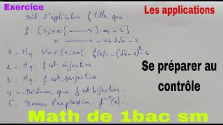 les application........math de 1bac sm