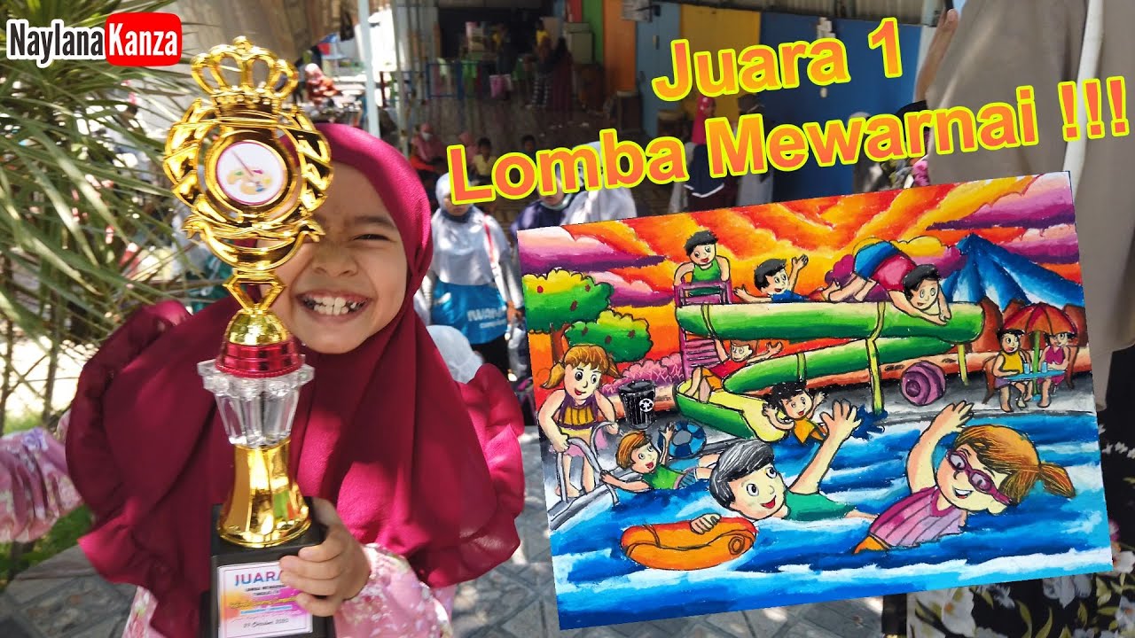 √ Hasil Lomba Mewarnai Juara 1: TK Dan SD - ONPOS