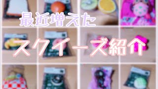 最近増えたスクイーズ紹介💠【ＢＧＭなしＶｅｒ．】【概要欄必読⚠️⚠】