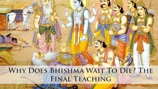 Why Did Bhishma Wait to Die? The Final Teaching | Symbolism in the Mahabharata Ep. 24