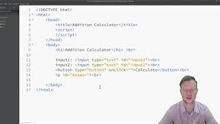 4. Website Design - JavaScript (Addition Calculator)
