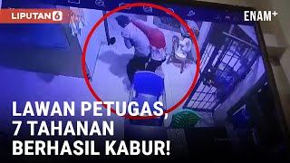 Viral! 7 Tahanan Polres Parigi Moutong Kabur Usai Lawan Petugas | Liputan6