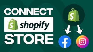 How To Connect Shopify Store to Facebook & Instagram Shop (2024)