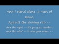 LOCK UP WITH LYRICS