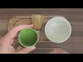 usucha thin matcha preparation