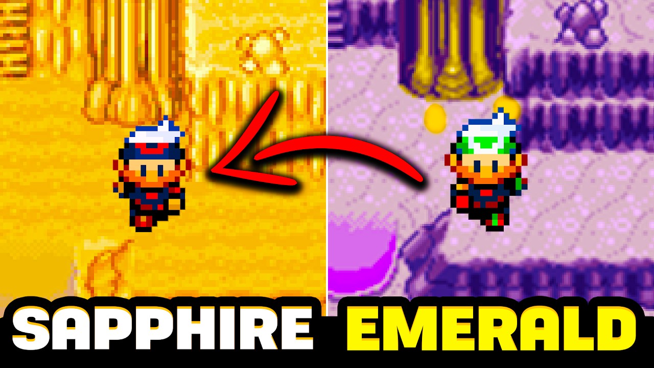 All Version Differences In Pokemon Ruby Sapphire Emerald You Missed