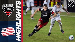 D.C. United vs. New England Revolution | MLS Highlights | September 27, 2020