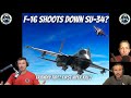 F-16 Shoots Down SU-34?  Fighter Pilots React!