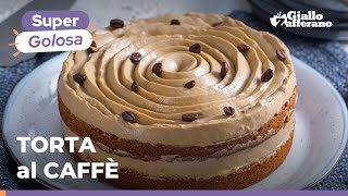 COFFEE-FLAVORED CAKE: delicious and creamy dessert! 🥰☕🍰