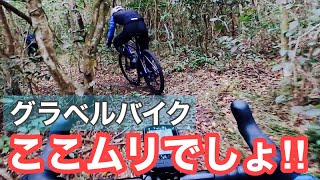 スゴい！グラベルロードバイクならこんなところも走れます