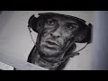 andrew garfield as desmond doss realistic drawing nikki snel