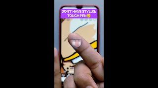 🌈HOW TO MAKE TOUCH PEN/STYLUS✏️#shorts #shortvideo
