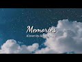 Memories - Hanin Dhiya (cover lyrics)