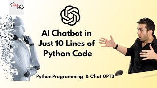 Unleash Your Own AI Chatbot in Just 10 Lines of Python Code And OpenAI's Chat GPT-3 API